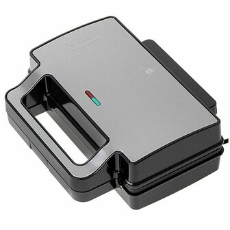 Tosti-ijzer Adler AD 3073 Zwart Zilverkleurig 1