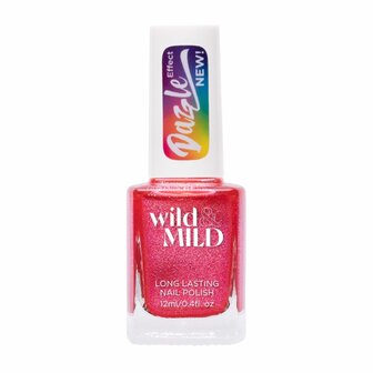 Nagellak Wild &amp; Mild Dazzle Effect Wicked Love 12 ml 1