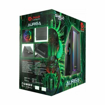 ATX Semi-toren BehuizingTalius AURIGA Zwart 2