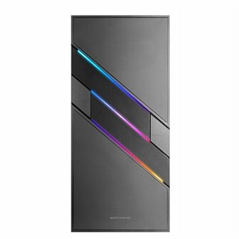 ATX Semi-toren BehuizingMars Gaming Mc-U3 Zwart ARGB 1