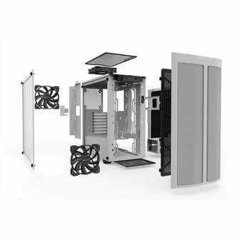 ATX Semi-toren BehuizingBe Quiet! BGW38 Wit 3
