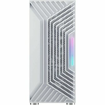 ATX Semi-toren BehuizingNfortec Nervia ARGB Wit 2