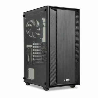 ATX Semi-toren BehuizingIbox CETUS 906 Zwart 1