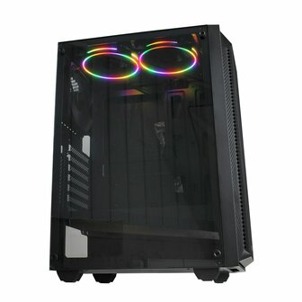 ATX Semi-toren BehuizingIbox CETUS 906 Zwart 3