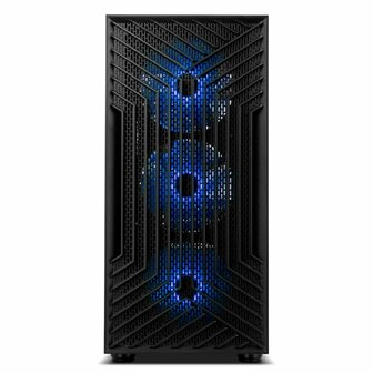 ATX Semi-toren BehuizingNox NXINFTYEPSILON Zwart 4