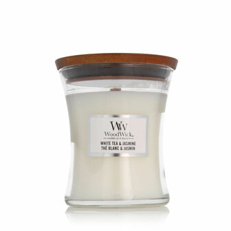 Geurkaars Woodwick 275 g Jasmijn Witte Thee 1