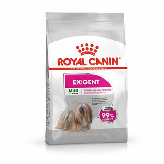 Voer Royal Canin Mini Exigent 1kg Volwassen Kip Plantaardig 1 kg 1