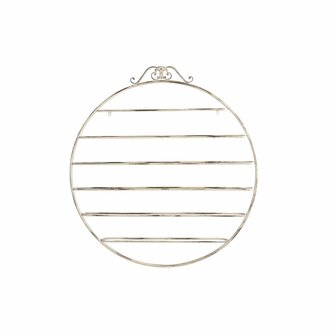 Flessenrek DKD Home Decor Metaal Wit (105 x 9,5 x 114 cm) 1