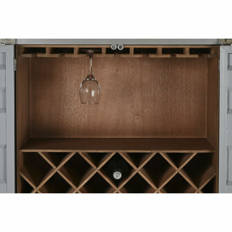 Flessenrek Home ESPRIT Hemelsblauw 76,5 x 41 x 157,5 cm 4