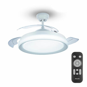 Plafondventilator met licht Philips Atlas Wit 35 W 28 W 4500 Lm 1