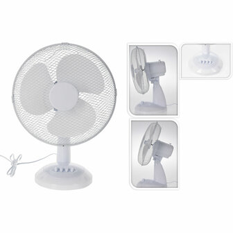 Tafelventilator Excellent Electrics EL9000160 Wit 1