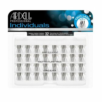 Set van nepwimpers Ardell Duralash Long Black Individuele wimpers 32 Stuks 1