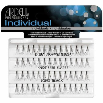 Set van nepwimpers Ardell Duralash Long Black Individuele wimpers 56 Stuks 1
