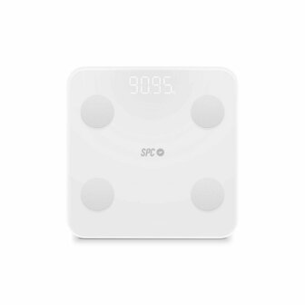 Digitale Personenweegschaal SPC ATENEA FIT 3 Wit Gehard glas 180 kg 50 x 50 x 28 cm 1