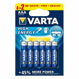 Batterij Varta 4903121436 AAA 1 V 1