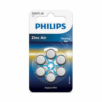 Batterijen Philips Zink (6 uds) 1