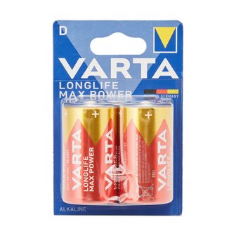 Batterijen Varta Long Life Max Power (2 Onderdelen) 1