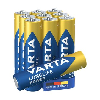 Batterijen Varta Long Life Power (10 Onderdelen) 2