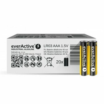 Batterijen EverActive LR03 1,5 V AAA 2