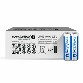 Batterijen EverActive LR03 1,5 V AAA 2