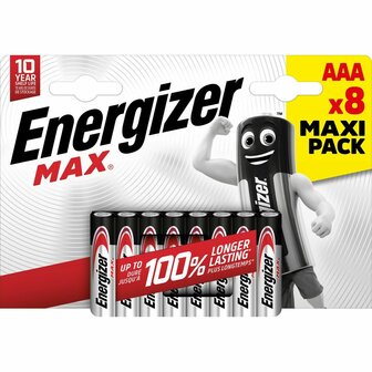 Batterijen Energizer LR03 1,5 V 9 V AAA (8 Stuks) 1