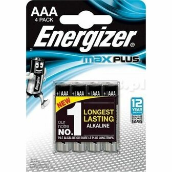 Batterijen Energizer Max Plus AAA 1,5 V (4 Stuks) 1