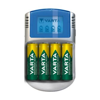 Oplader + Oplaadbare Batterijen Varta -POWERLCD (1 Stuks) 2