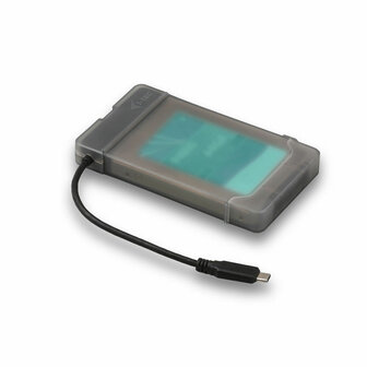 Hard drive hoes i-Tec C31MYSAFEU313 Zwart Grijs USB USB-C Sata II 2