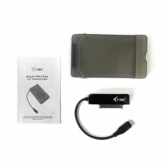 Hard drive hoes i-Tec C31MYSAFEU313 Zwart Grijs USB USB-C Sata II 4
