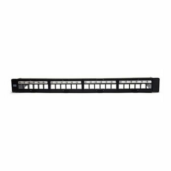 Patchpanel 24 UTP-Poorten Categorie 5e/6/6e WP WPC-PAN-BUP24 3
