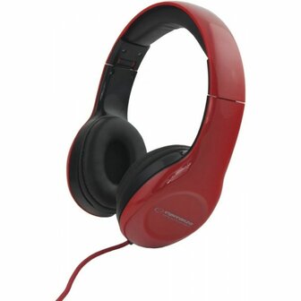 Oordopjes Esperanza EH138R Zwart Rood 1