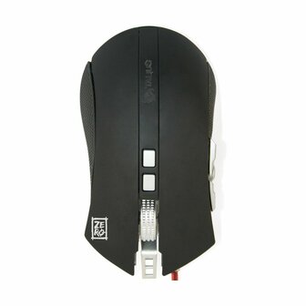 Gaming muis Talius ZERO Zwart Zwart/Zilverkleurig 3