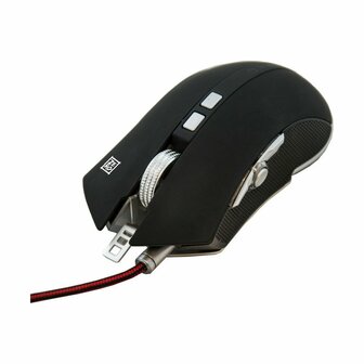 Gaming muis Talius ZERO Zwart Zwart/Zilverkleurig 6