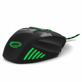 Optische Muis Esperanza EGM201G Zwart Groen Zwart/Groen 3