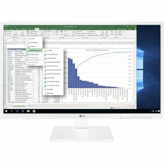 Monitor LG 24BK55YP-W Full HD 24&quot; 23,8&quot; 75 Hz 5