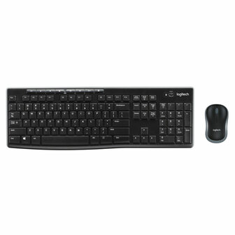 Toetsenbord en draadloze muis Logitech MK270 QWERTY Engels 1