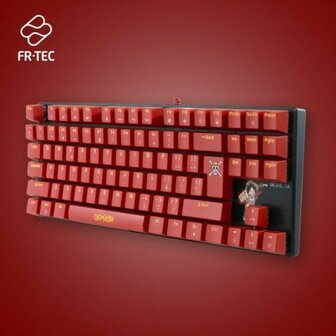 Toetsenbord en muis FR-TEC OP4001 QWERTY Bordeaux 4
