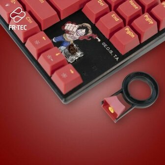Toetsenbord en muis FR-TEC OP4001 QWERTY Bordeaux 7