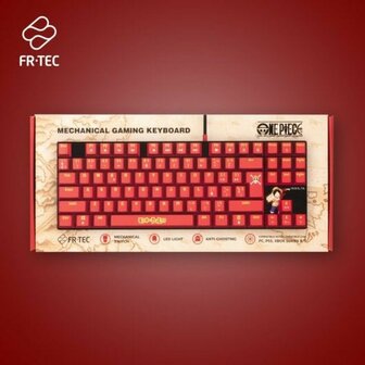 Toetsenbord en muis FR-TEC OP4001 QWERTY Bordeaux 8