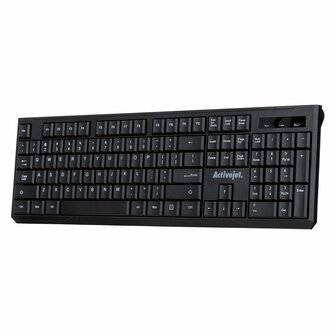Toetsenbord Activejet K-3911W Zwart QWERTY 2