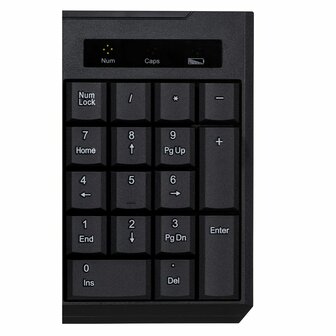 Toetsenbord Activejet K-3911W Zwart QWERTY 6