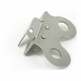 Blikopener Staal Zilverkleurig 7,3 x 4,6 cm 1,5 mm (12 Stuks) 4