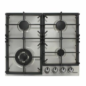 Gaskookplaat Haeger PG-4GI.005A 58 cm 1