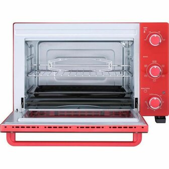 Mini oven Continental Edison CEMF35R Rood 35 L 4
