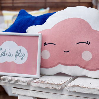 Kussen HappyFriday Happynois Multicolour Wolken 40 x 30 cm 3