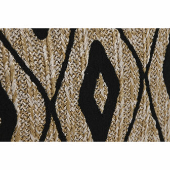 Kussen Home ESPRIT Zwart Natuurlijk 42 x 15 x 42 cm 3