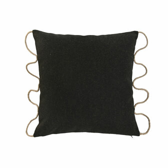 Kussen Home ESPRIT Zwart 45 x 15 x 45 cm 1
