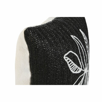 Kussen Home ESPRIT Wit Zwart 42 x 15 x 42 cm 2