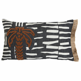 Kussen Home ESPRIT Tropisch Palmboom 50 x 15 x 30 cm 1