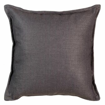 Kussen Polyester Donker grijs 45 x 45 cm 1